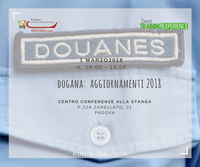 E.T.E. "Dogana: aggiornamenti 2018" (Padova, 1 marzo 2018)