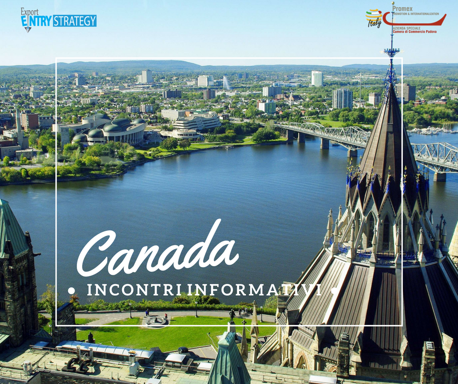 Incontri informativi Canada (Padova 13-14 marzo 2018)