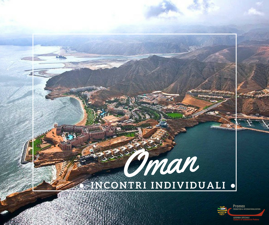 Incontri informativi OMAN (Padova 14-15-16 febbraio 2018)