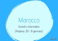 Marocco: incontri informativi (Padova, 30-31 gennaio 2019) 