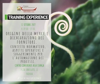 T.E. "Origine della merce e dichiarazione dei fornitori. Contesto normativo, aspetti operativi e suggerimenti per l'automazione dei processi." (Padova, 17 ottobre 2019)