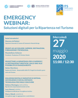 Emergency Webinar | Soluzioni digitali per la ripartenza nel turismo