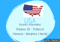USA: incontri informativi (Padova, 30 - 31 marzo 2020 | Venezia -  Marghera, 1 aprile 2020)